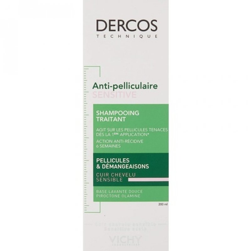 DERCOS Dandruff Shampoo Sensitive Hair Treatment 200ml