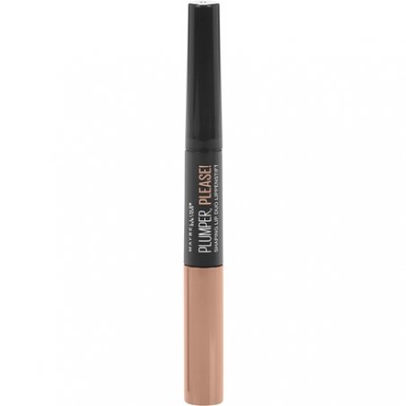 Maybelline New York Plumper Please Shaping Lip Duo Lipstick 200 Tease - 1 count