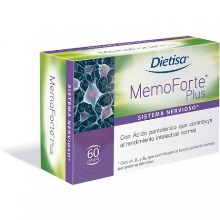 Nutricosmetics - Dietisa Memoforte Plus 60 Caps