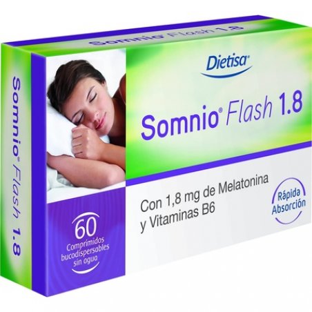 Nutricosmetics Dietisa Somnio Flash 1.8mg 60 Tablets