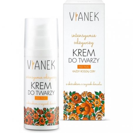 Sylveco Vianek Nourishing Night Face Cream with Hop Cones Extract 50ml