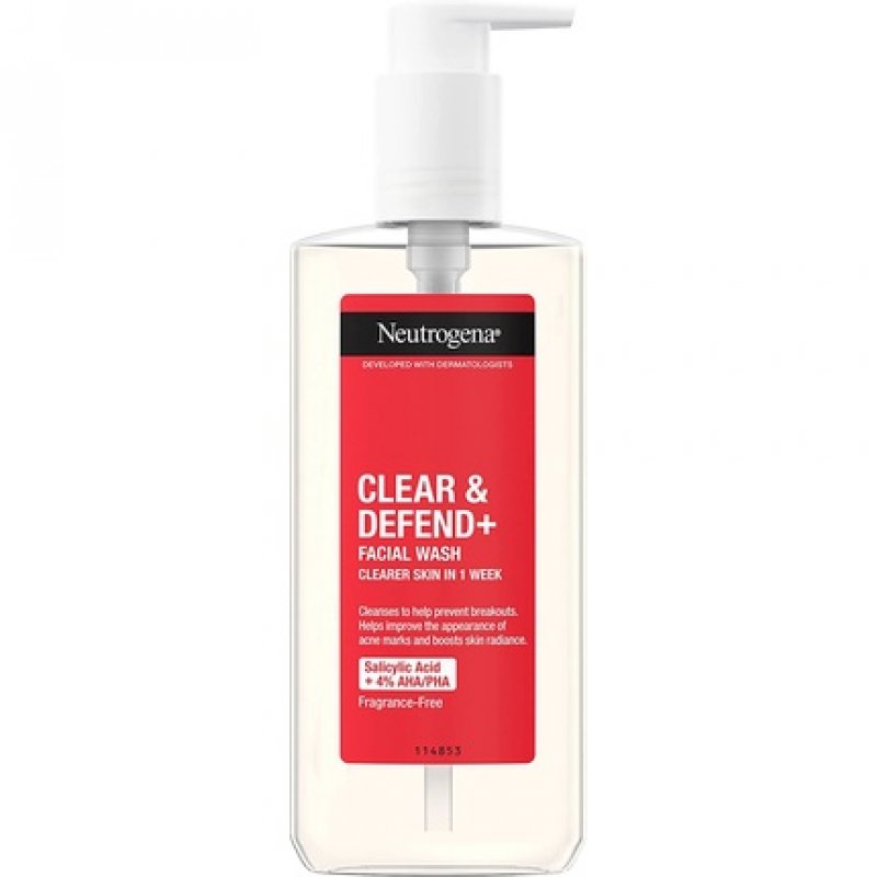 Neutrogena Clear and Defend Wash 200ml