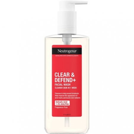 Neutrogena Clear and Defend Wash 200ml
