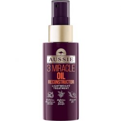 Aussie 3 Miracle Hair Oil Reconstructor with Macadamia Hair Oil for Damaged Hair 100ml