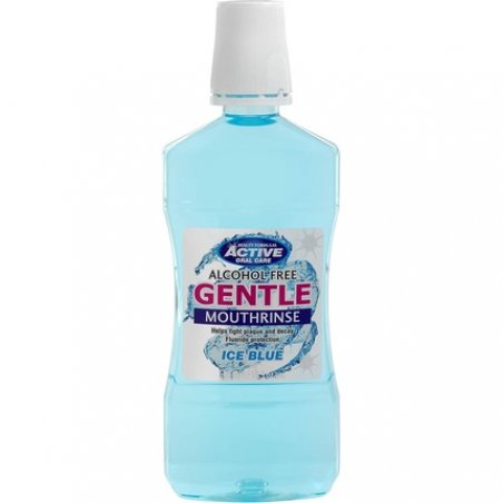 Beauty Formulas Active Oral Care Alcohol-Free Gentle Mouth Rinse Ice Blue