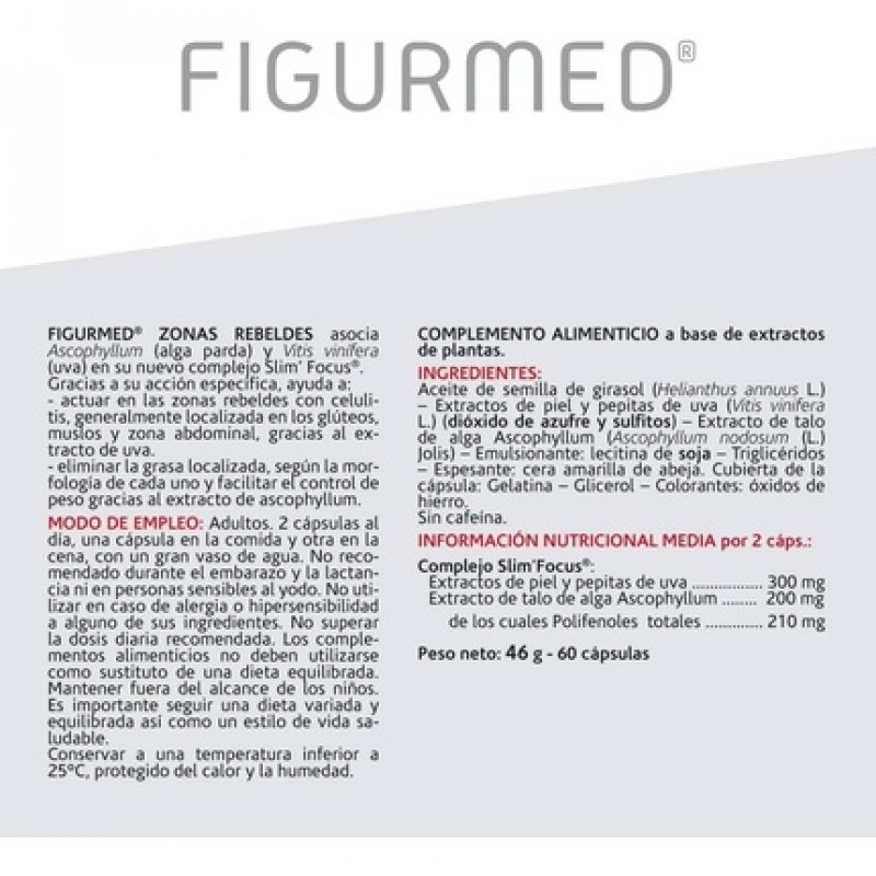 Arkopharma Figurmed Zonas Rebeldes 60 Capsules