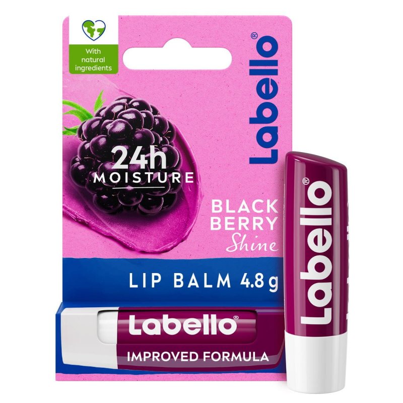 Labello Blackberry Shine Lip Balm 5.50ml