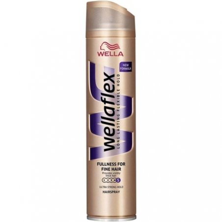 Wellaflex Strong Hold Hairspray for Fine Hair 250ml