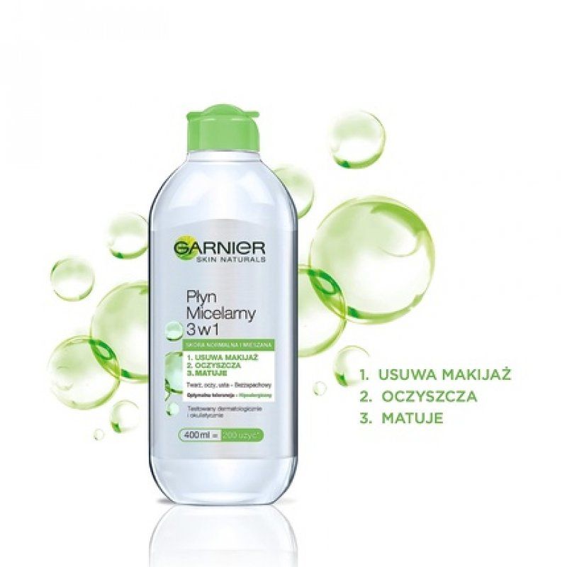 Garnier Skin Naturals Micellar Water 3in1 Normal and Combination Skin 400ml