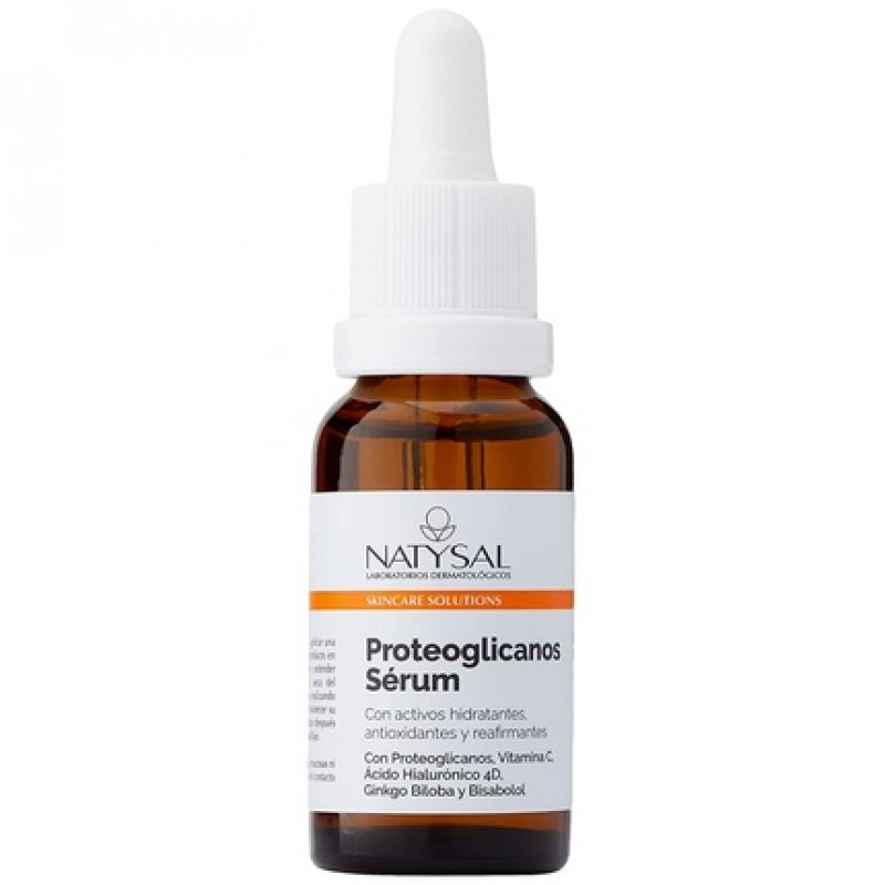 Proteoglycans Serum 20ml with Vitamin C, Hyaluronic Acid, Ginkgo Biloba, and Bisabolol for Dry and Dehydrated Skin -