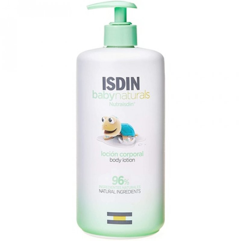 ISDIN Babynaturals Body Lotion 750ml - Hydrating Lotion for Baby's Daily Skin Care
