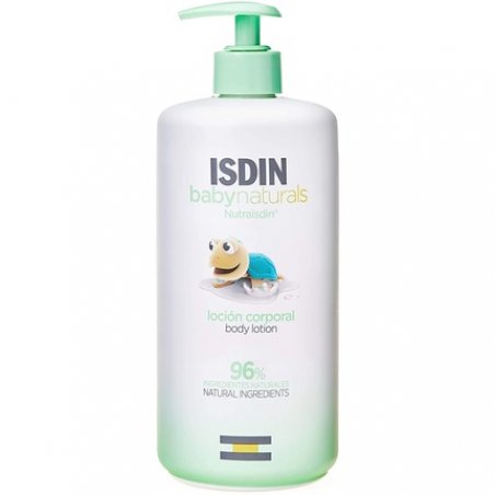 ISDIN Babynaturals Body Lotion 750ml - Hydrating Lotion for Baby's Daily Skin Care