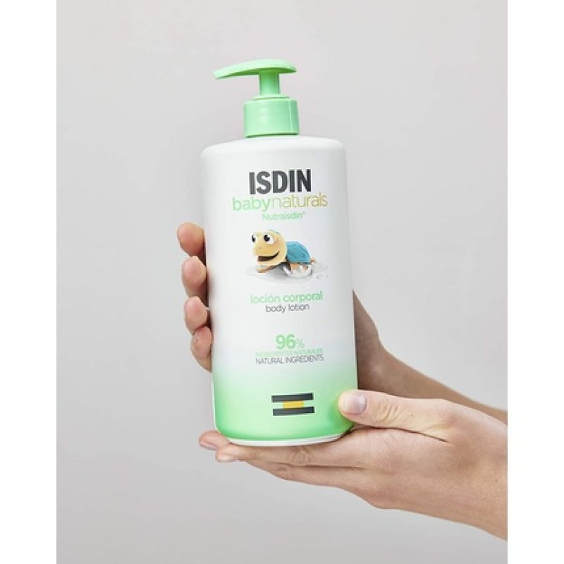 ISDIN Babynaturals Body Lotion 750ml - Hydrating Lotion for Baby's Daily Skin Care