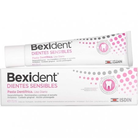 Isdin Bexident Sensitive Teeth Toothpaste Daily Use Combats Dental Hypersensitivity 75ml