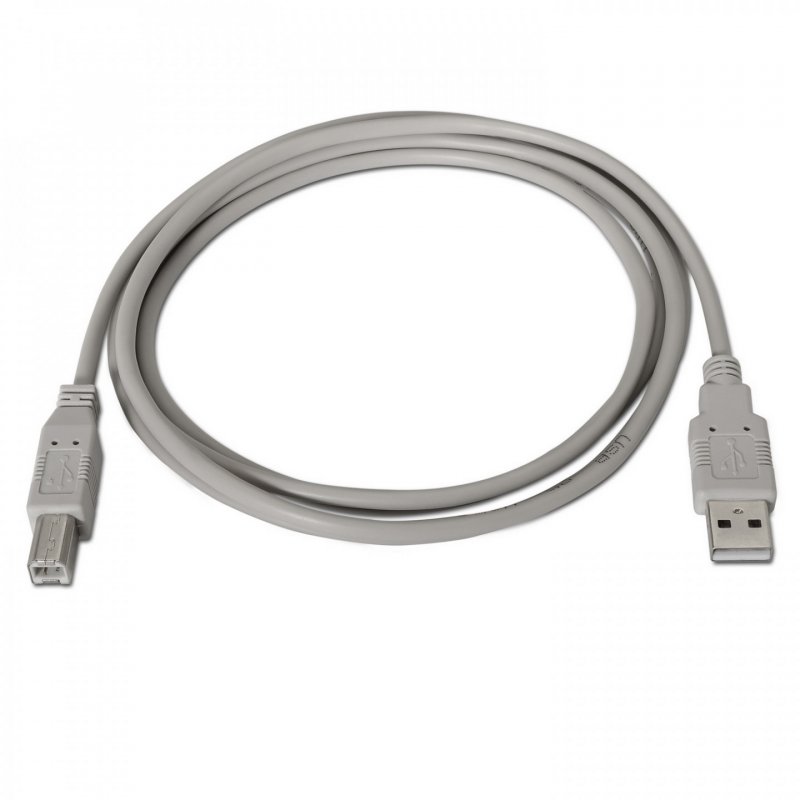 CABLE AISENS USB 2.0 IMPRESORA TIPO A M-B M BEIGE 4.5M