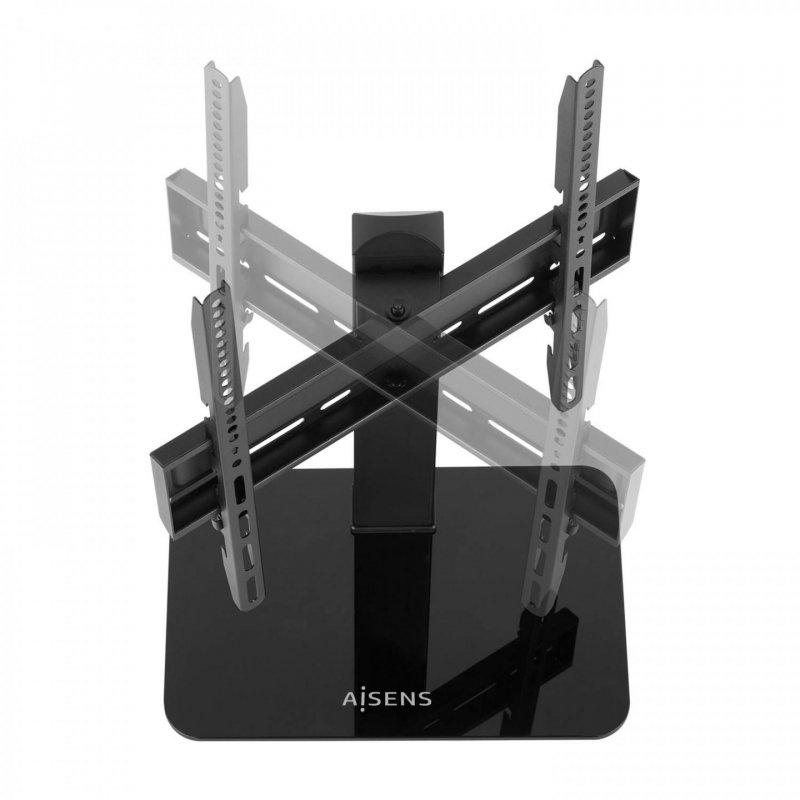 AISENS ECO Rotating Table Stand for Monitor/TV 40Kg from 32-55, Black