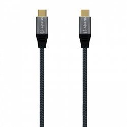 CABLE AISENS USB 3.2 GEN2x2 ALU 20GBPS 8K30HZ 5A 100W USB-C 1.5M