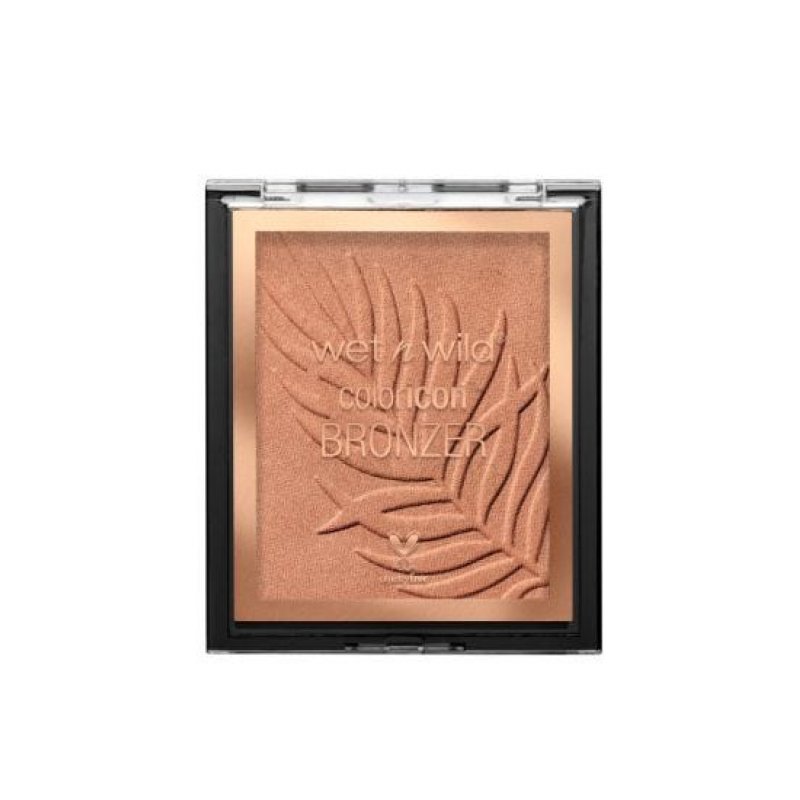 Wet n Wild Color Icon Bronzer Soft and Creamy Bronzer with Gel-infused Long-wearing Formula Vegan Ticket To Brazil
