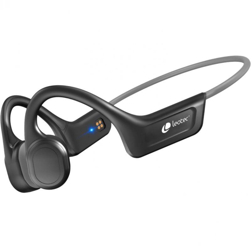 Leotec LEBONE02G headphones/headset Wireless Ear-hook Sports Bluetooth Grey