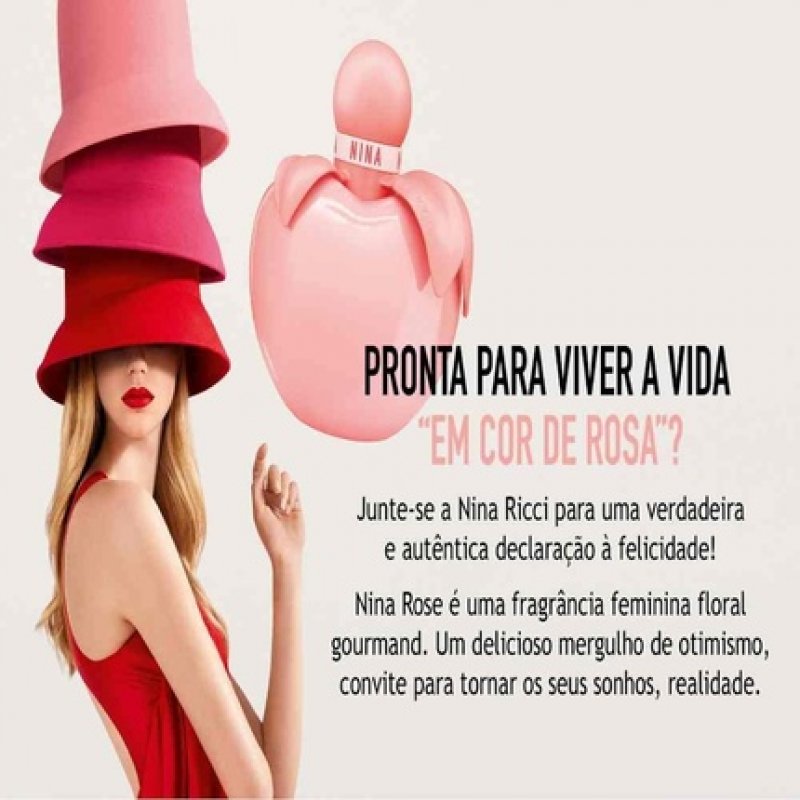 Nina Ricci Rose Eau de Toilette for Women 80ml