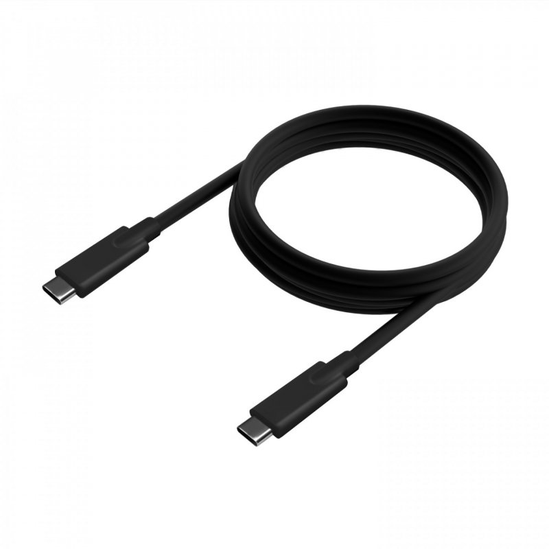 AISENS USB 3.2 Gen2 10Gbps 4K@60Hz 5A 100W E-Marker Cable, Type USB-C/M-USB-C/M, Black, 3.0m