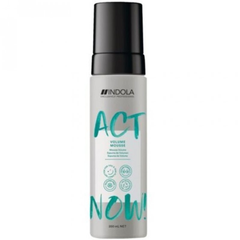 Indola Act Now! Non-Aerosol Volume Mousse 200ml