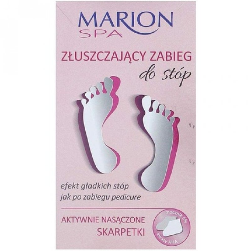 Marion SPA Exfoliating Foot Socks Treatment Socks with 5% Urea