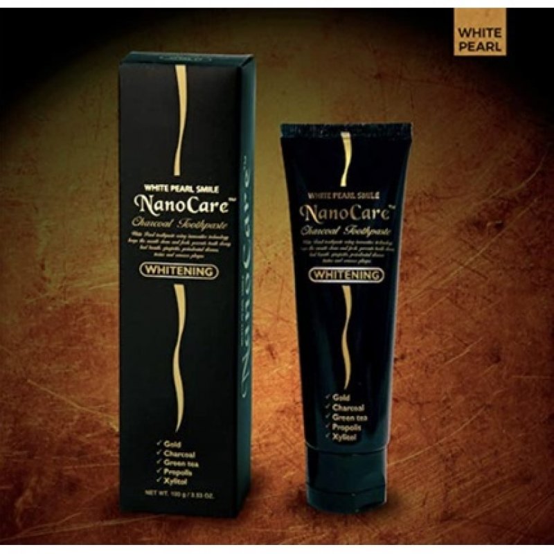 White Pearl NanoCare Black Gold Toothpaste 100g
