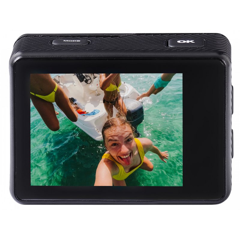 CÁMARA DE ACCIÓN DEPORTIVA 4K WI-FI CON CARCASA SUBACUÁTICA 30M TREVI GO 2550 4K