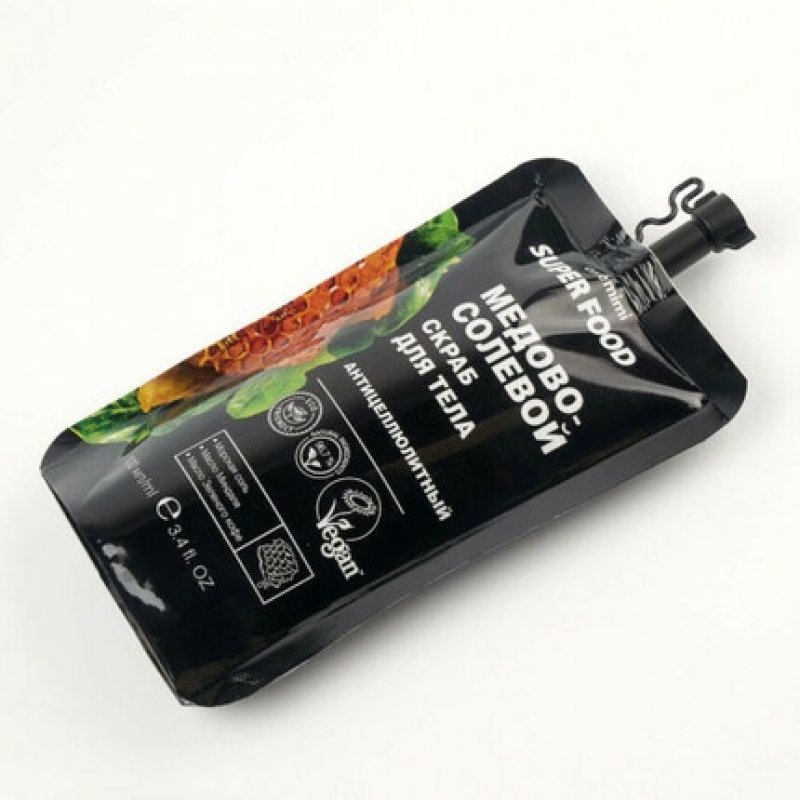 Cafe Mimi Active Anti-Cellulite Treatment Honey-Salt Body Scrub 100ml