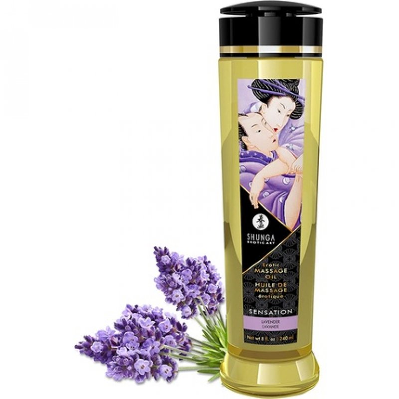 Shunga Lavender Massage Oil