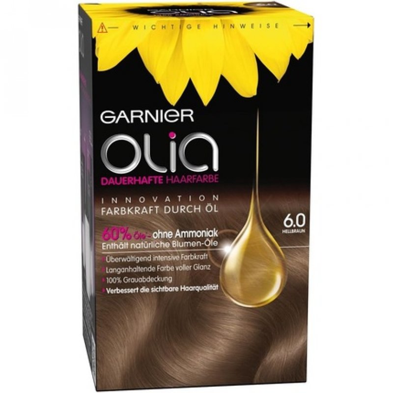 Garnier Olia Hair Colour 6.0 Light Brown