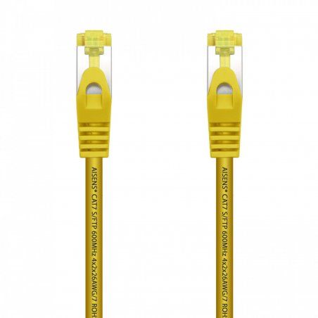 CABLE RED AISENS LATIGUILLO RJ45 LSZH CAT.7 SFTP PIMF 2.0M AMARILLO