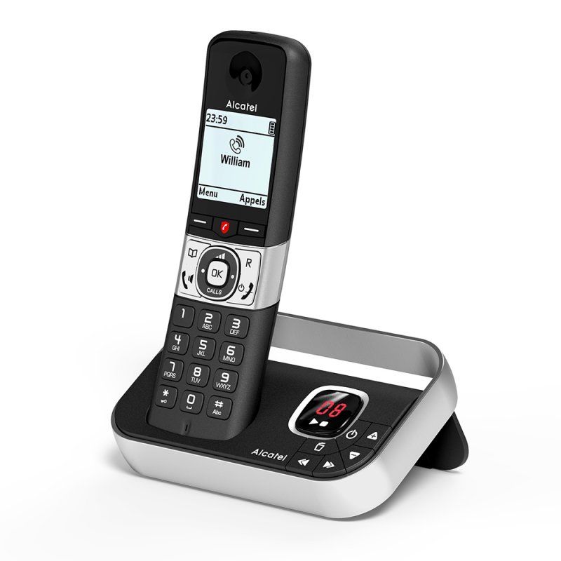 TELEFONO FIJO ALCATEL F890 VOICE DUO EU BLK