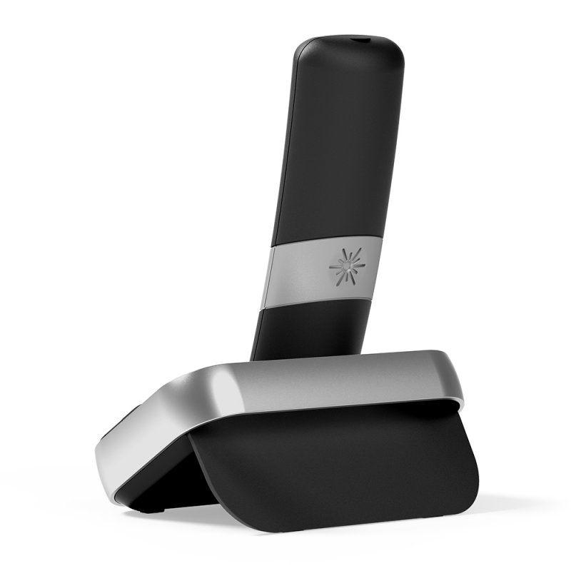 Alcatel F890 Voice Duo zwart Téléphone DECT Identification de l'appelant Noir, Argent