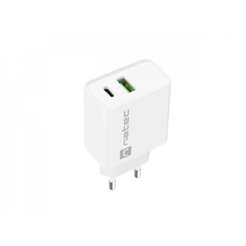 NATEC RIBERA Universal White AC Fast charging Indoor