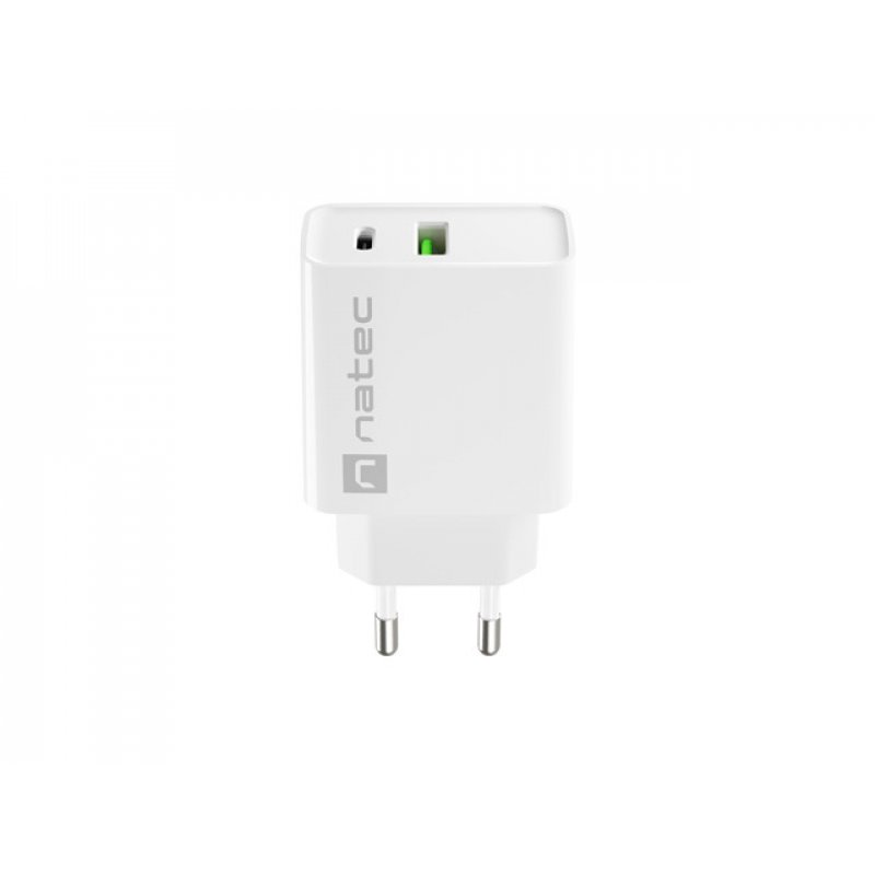 NATEC RIBERA Universal White AC Fast charging Indoor