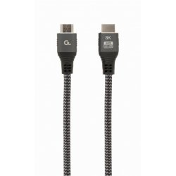 CABLE TRENZADO HDMI 2.1 8K 60HZ GEMBIRD SELECT PLUS SERIES CON ETHERNET 3M NEGRO