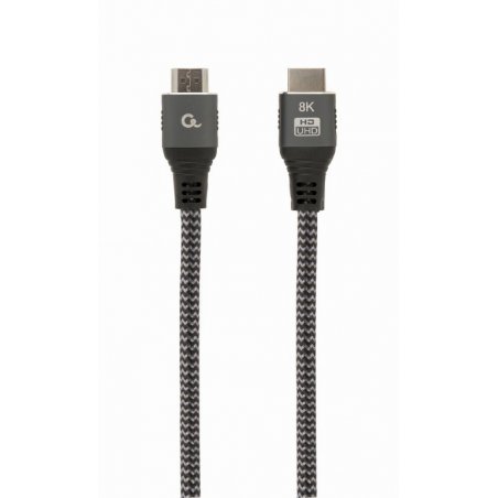 CABLE TRENZADO HDMI 2.1 8K 60HZ GEMBIRD SELECT PLUS SERIES CON ETHERNET 3M NEGRO