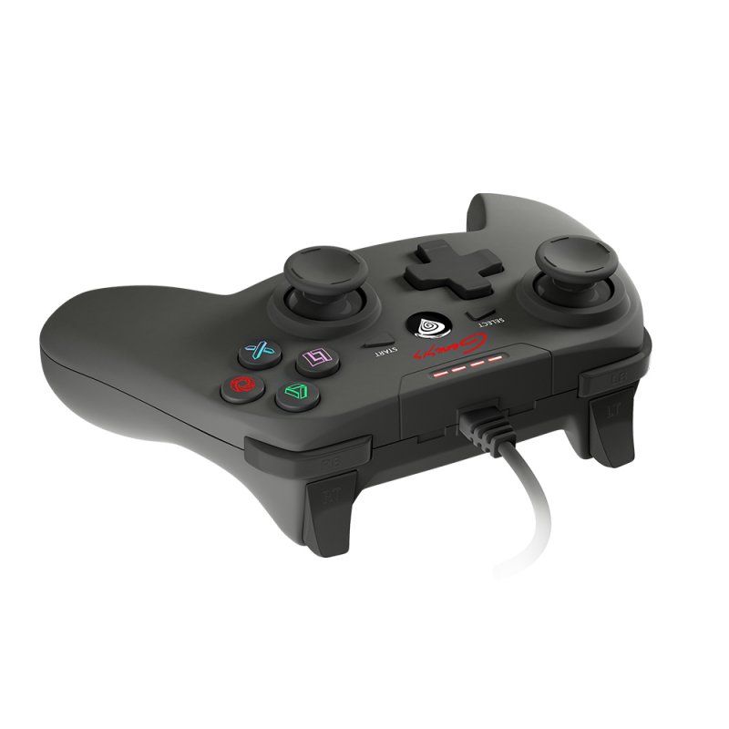 GENESIS P58 Noir USB Manette de jeu Analogique PC, Playstation 3