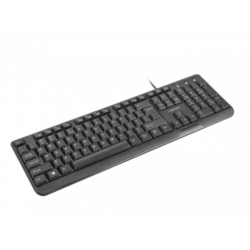 TECLADO NATEC TROUT SLIM NEGRO