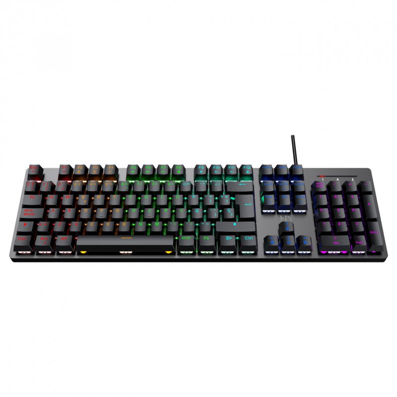Hiditec Pack GK400 clavier Souris incluse USB Noir