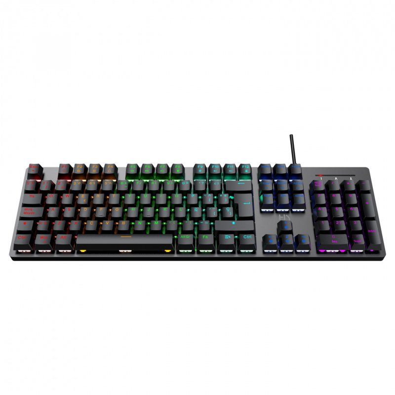 Hiditec Pack GK400 keyboard Mouse included USB Black