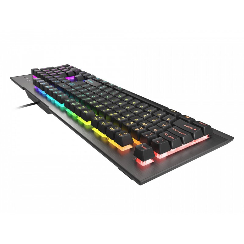TECLADO GAMING GENESIS RHOD 500 RGB RETROILUMINADO ALUMINIO