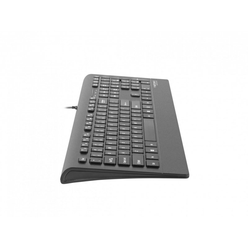 TECLADO NATEC BARRACUDA SLIM NEGRO