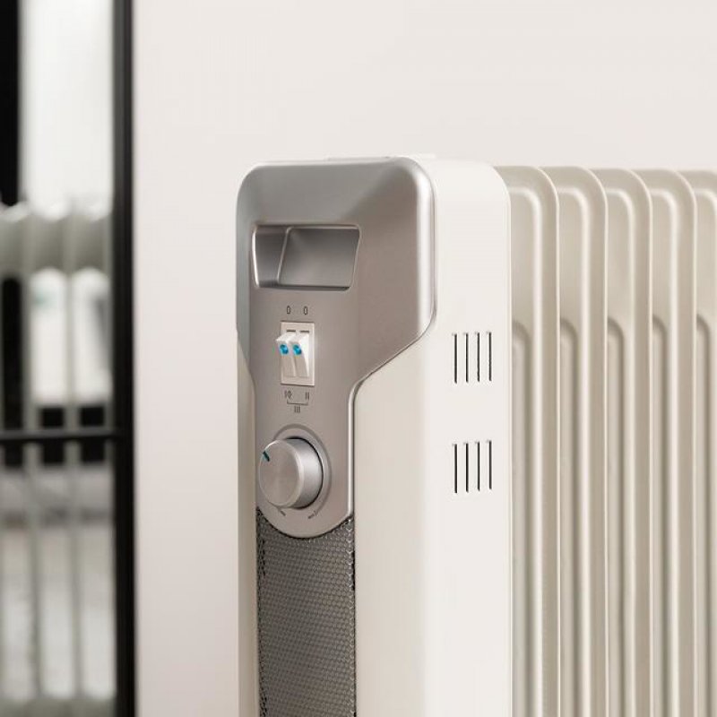 Cecotec 05884 appareil de chauffage Intérieure Blanc 2500 W Chauffage électrique à bain d’huile