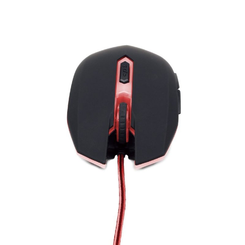Gembird MUSG-001-R souris Ambidextre USB Type-A 2400 DPI