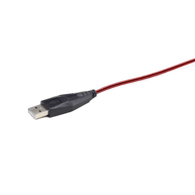 RATON GAMING GEMBIRD USB NEGRO/ROJO