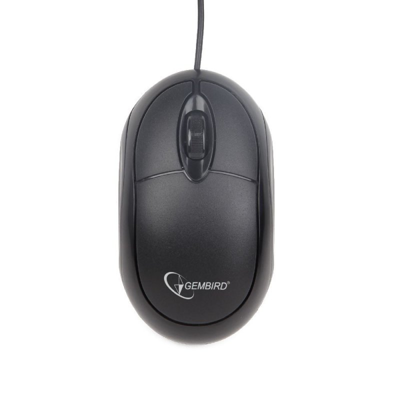 Gembird MUS-U-01 souris Ambidextre USB Type-A Optique 1000 DPI