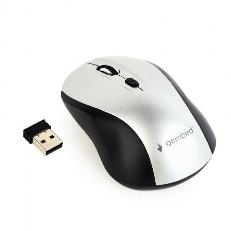 Gembird MUSW-4B-02-BS souris Ambidextre RF sans fil Optique 1600 DPI